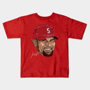 Albert Pujols St. Louis Portrait Kids T-Shirt